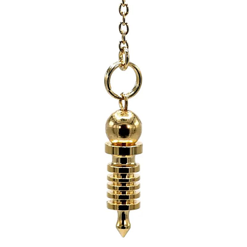 Mini Pendel aus Messing vergoldet -- 4 g; 2.5 cm