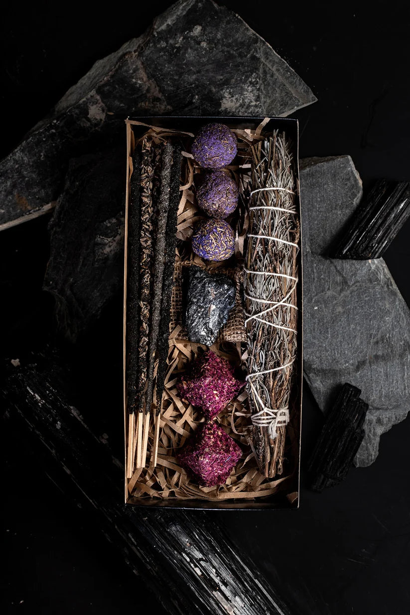 Sagrada Madre Räucherwerk Geschenkbox Turmalin