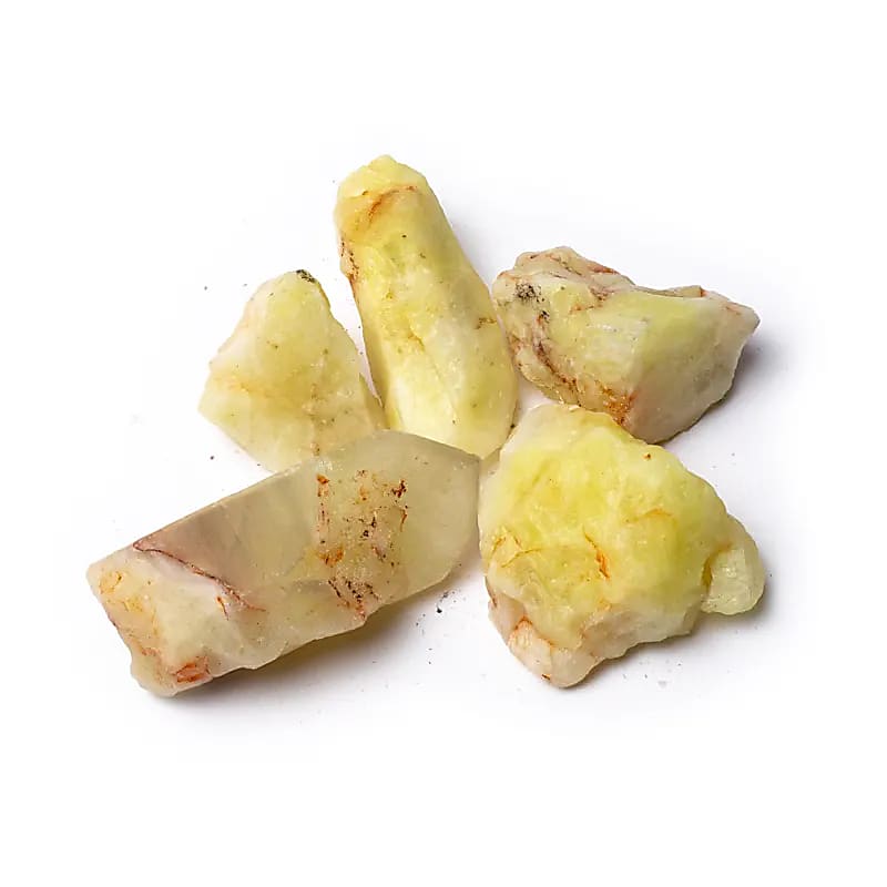 Roher Schwefelquarz -- ±4-8cm; ±1000g