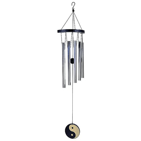 Windspiel - Yin Yang mit 5 Stäben -- 35 cm