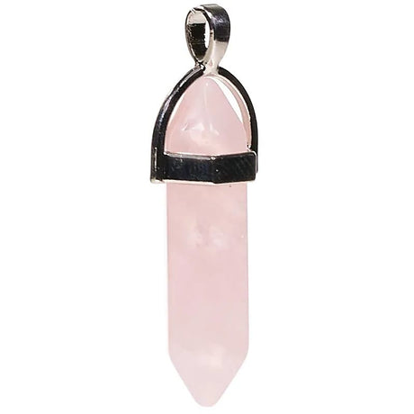 Anhänger Rosenquarz -- 4 cm