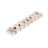 Selenit Edelstein Ladeplatte Chakra Splitter -- ±17x3cm