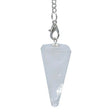 Pendel Bergkristall & Chakrakette -- 16 g; 3-4 cm