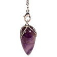 Lotus Pendel Amethyst Spitze -- 2.5-3 cm