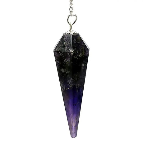 Pendel Amethyst mit Facettenspitze -- 3.5 cm