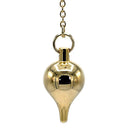 Pendel Messing vergoldet -- 27 g; 3 cm