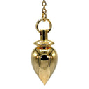 Pendel Messing vergoldet -- 20 g; 2 cm