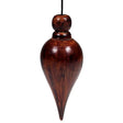 Pendel aus Holz - Tropfenform -- 14 g; 7 cm