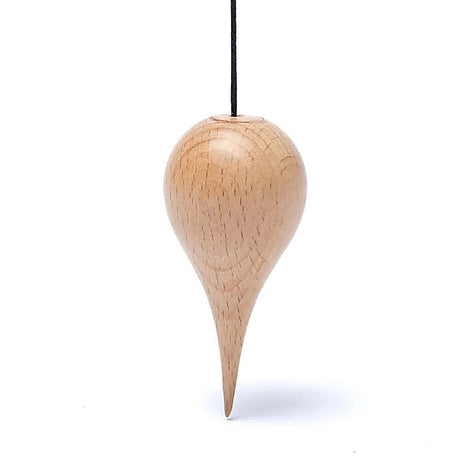 Pendel Holz tropfenförmig -- 6,5cm