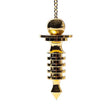 Pendel Messing vergoldet Blume des Lebens -- 5cm