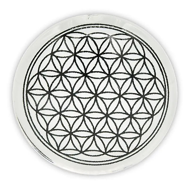 Dekorativer Magnet Blume des Lebens -- 4cm