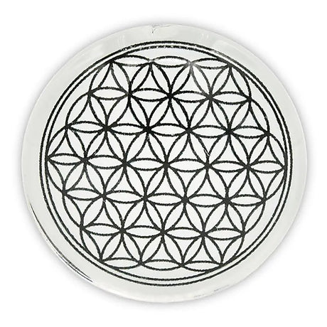 Dekorativer Magnet Blume des Lebens -- 4cm