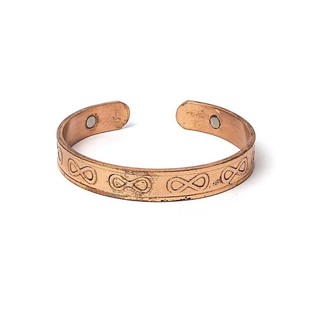 Armband Kupfer Unendlichkeit magnetisch -- ±8 mm