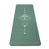 Yogi & Yogini Premium TPE Yoga Matte Lebensbaum grün -- 950 g