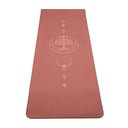 Yogi & Yogini Premium TPE Yoga Matte Lebensbaum mauve -- 950 g
