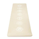 Yogi & Yogini Premium TPE Yoga Matte Chakra beige -- 950 g