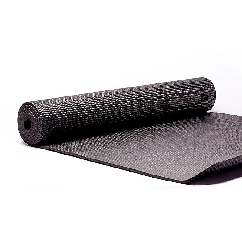 Yogi & Yogini PVC Yogamatte schwarz -- 1200g; 61x183x0.5 cm
