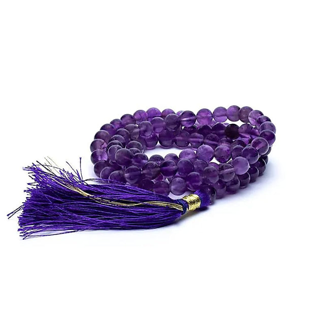 Mala Amethyst, 108 Perle