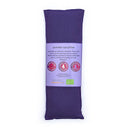 Augenkissen Lavendel biologisch dunkelviolett -- 140 g; 22x8 cm
