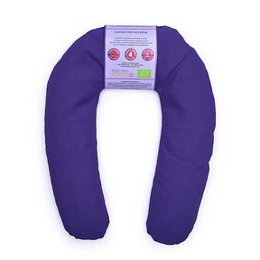 Nackenkissen Lavendel biologisch dunkelviolett -- ±25x20x3cm;  ±440g