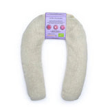 Nackenkissen Lavendel biologisch beige -- ±25x20x3cm;  ±440g