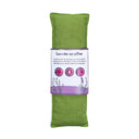 Augenkissen Lavendel biologisch olivgrün -- 140 g; 22x8 cm