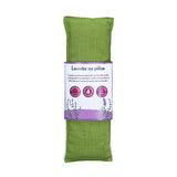 Augenkissen Lavendel biologisch olivgrün -- 140 g; 22x8 cm