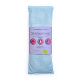 Augenkissen Lavendel biologisch hellblau -- 140 g; 22x8 cm