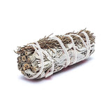 Weißer Salbei Smudge mit Rosmarin S 2er-Set -- ±10-11cm; ±25-35 g
