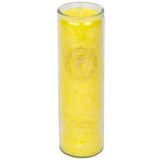 Duftkerze Stearin 3. Chakra 100 Stunden -- 21x6.5 cm