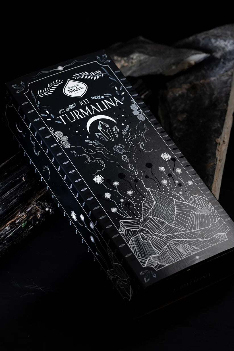 Sagrada Madre Räucherwerk Geschenkbox Turmalin