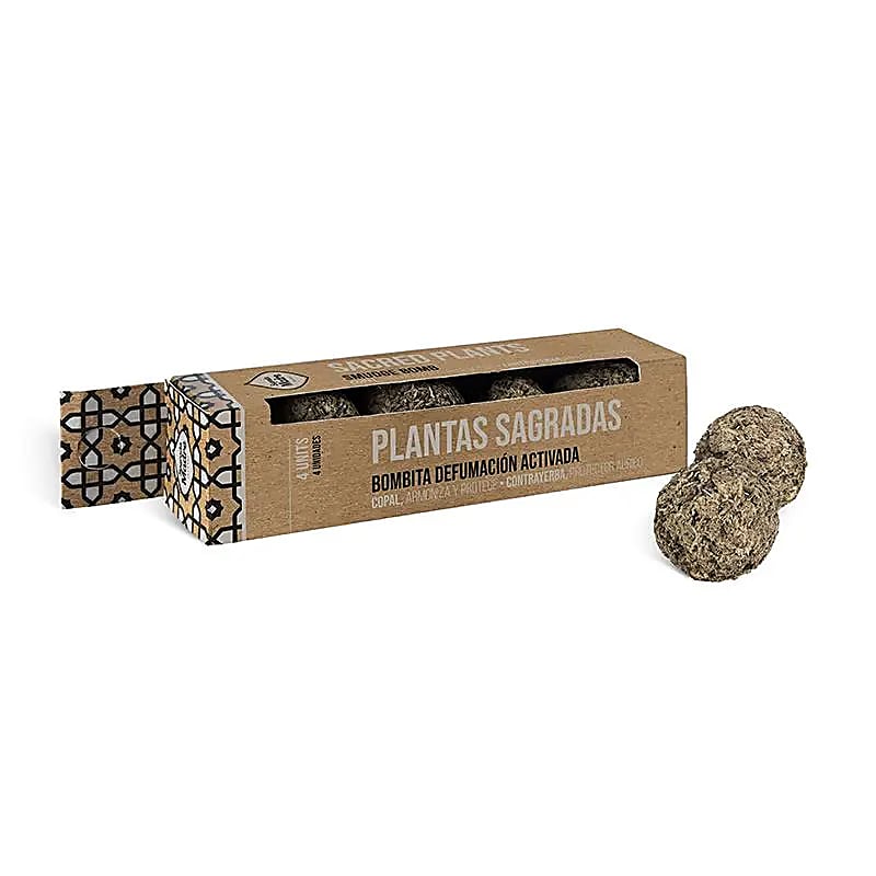 Sagrada Madre Premium-Räucherbomben Heilige Pflanzen - 4 Packungen