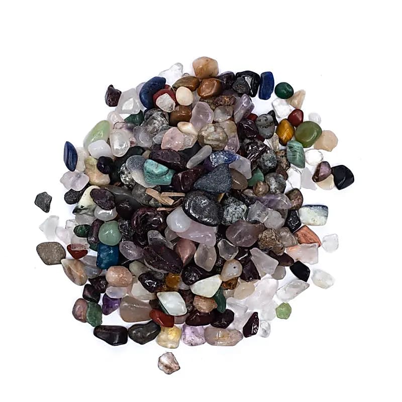 Gemischte Trommelsteine A/B-Qualität -- ±800 g; ±0,5-2,5 cm