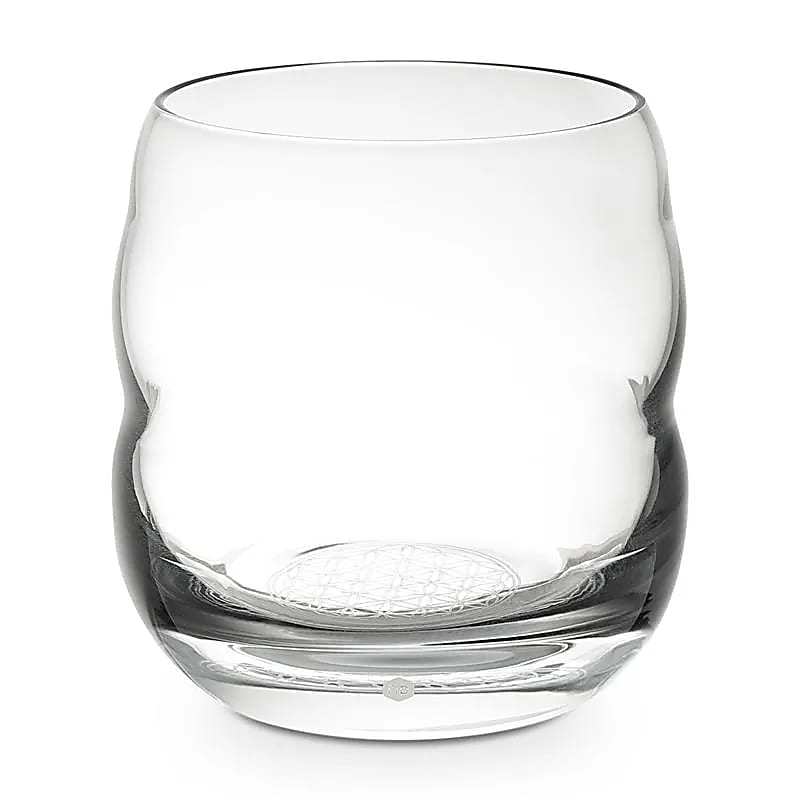 Vitalwasser-Trinkglas Mythos mit BDL weiss graviert -- 250 ml
