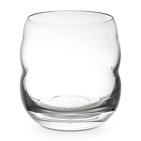 Vitalwasser-Trinkglas Mythos mit BDL weiss graviert -- 250 ml