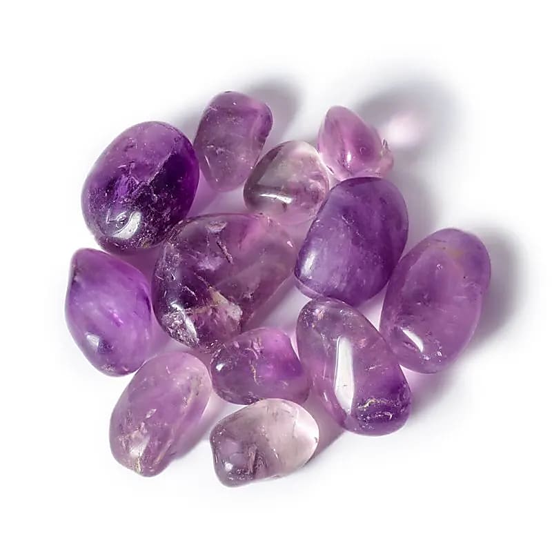 Amethyst Trommelsteine A- Qualität -- ±3-8 cm; ±500 g