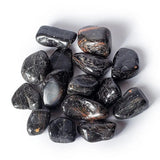 Schwarzer Tourmalin Trommelsteine B- Qualität -- 5x8cm; 500g