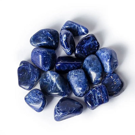 Sodalit Trommelsteine A- Qualität -- ±3-8 cm; ±500 g
