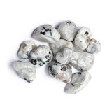 Weißer Mondstein Trommelsteine A Qualität -- ±250g; ±3-4cm