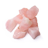 Rohe Rosenquarz Chips -- ±1000g; ±3-5cm