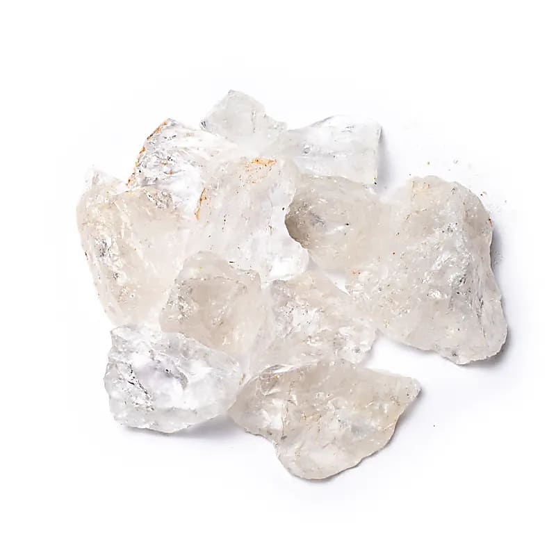 Rohe Bergkristall Chips -- ±1000g; ±3-5cm