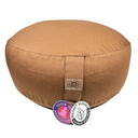 Meditationskissen braun Baumwolle BIO (OCS) -- 33x17cm; ±2300g