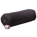 Bolster rund anthrazit Baumwolle BIO (OCS) -- 60x16 cm; ±2300 g
