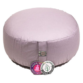 Meditationskissen taupe Baumwolle BIO (OCS) -- 33x17cm; ±2300g