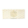 Augenkissenbezug Blume des Lebens Bio-Baumwolle (GOTS) -- 23,5x10cm