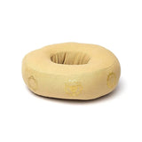 Singing bowl cushion 7 chakras beige M -- 17x6 cm