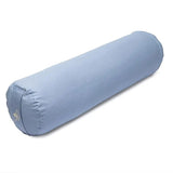 Meditationskissen Bolster blau Bio-Baumwolle (OCS) -- 60x16 cm; 2300 g