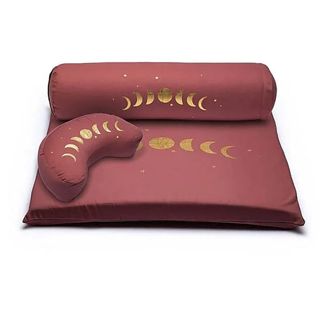 Meditation SET 4 Mondphasen Bio-Baumwolle (OCS) -- 65x65cm; 3547g