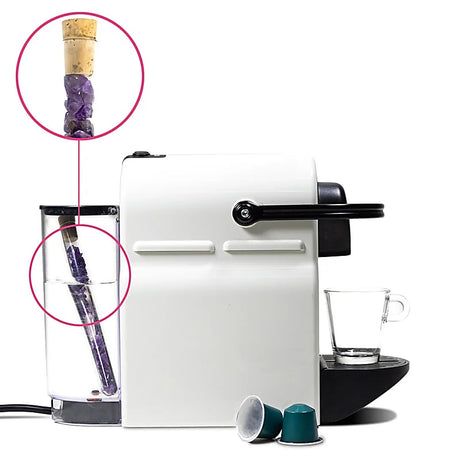 Edelsteinwasser-Stab Mini Espresso -- 16 cm
